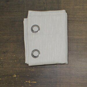 ZUZIFY Blackout Grommet Curtain Panel Brown Texture 52x84